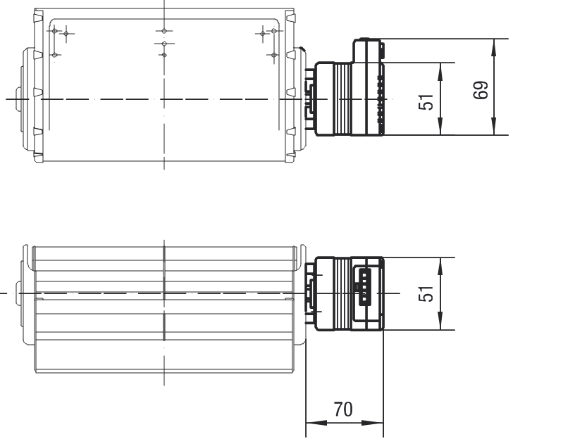 Чертеж QLK45/0030A50-2524L-67rk